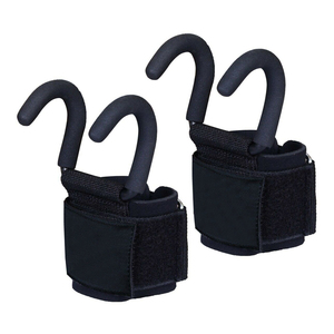 Crochets de barre robustes très demandés pour la force athlétique et l'haltérophilie, avec sangle en coton, pour usage unisexe, compatibles OEM - Product Image 1