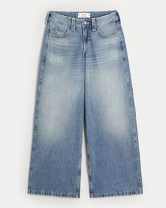 Jupe en jean pour femme, longueur cheville, coupe droite, fente, broderie motif floral, style printemps élégant, effet vieilli, 100% coton - Product Image 5