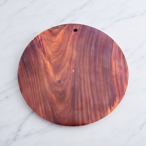 Luxury Hand Carved Round Chopping Board in Sheesham <b>Wood</b> Essential <b>Kitchen</b> <b>Accessory</b> with Timeless Design - Product Image 1