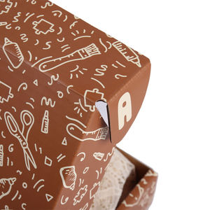 OEM ODM Factory Storage Moving Mailer Shipping Box Corrugated Board Eco-Friendly Biodegradable Customized UV Logo Elegant Fancy - Product Image 2