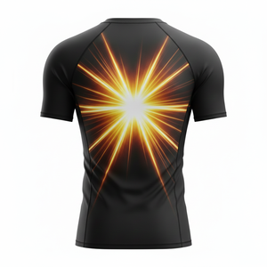 Camiseta de compresión sublimada personalizada para hombres, mujeres y niños, para entrenamiento de MMA, BJJ, Jiu Jitsu No Gi, duradera, al por mayor. - Product Image 2