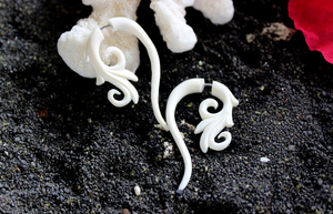 Eco Bone <b>Earrings</b> Sustainable Natural Material - Product Image 3