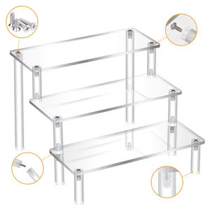 Support de présentation en acrylique pour figurines <span class=keywords><strong>Amiibo</strong></span> Funko Pop, support de présentation pour cupcakes, support de maquillage, porte-parfum - Product Image 2