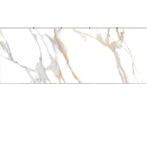 Dalles de porcelaine blanche à veines dorées très demandées pour les murs de chambre, les plans de travail, les salles de bain intérieures et les comptoirs de cuisine - Product Image 4