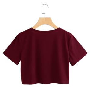 Haut pour femme en coton biologique, qualité supérieure, doux, anti-boulochage, respirant, vêtement de mode, fabricant de marque privée, directement de l'usine - Product Image 3