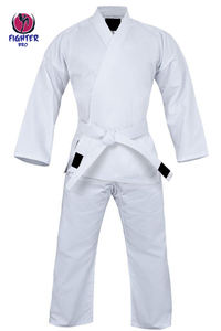 Kimono de Karate Resistente para Entrenamiento y Torneos de Artes Marciales, Hecho de Lona 100% Algodón de Alta Densidad - Product Image 4