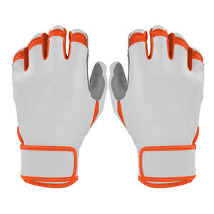 Gants de frappe de baseball personnalisés à manchette courte avec matériaux de qualité supérieure, couleurs et logo personnalisables, pour hommes - Product Image 3