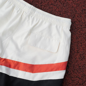 Conjunto Deportivo de Hombre de Tejido de Punto con Franjas Reflectantes, Chaqueta Cortavientos y Pantalones Anchos, Estilo Holgado, para Primavera - Product Image 4