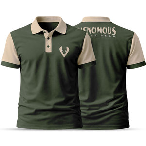 Venomous Custom Solid Color for Shirt Unisex Short Sleeve Embroidered Logo Casual Breathable Quick Dry 240g Jersey Fabric - Product Image 3