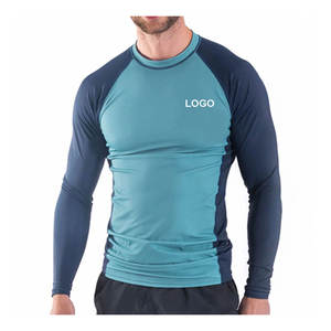 Camiseta de Compresión Deportiva para Hombre, de Spandex, de Secado Rápido, para Gimnasio, Entrenamiento, Ajustada, para Correr - Product Image 1