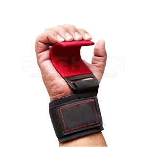 Crochets de musculation professionnels robustes avec sangles pour la musculation, le fitness et la gym - Product Image 3