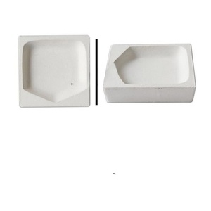 Assiette carrée jetable en métal, plateau de service alimentaire biodégradable, vaisselle écologique pour la fabrication de bijoux - Product Image 2
