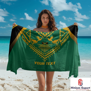 Stylish Custom Polynesian Sarong Hawaiian Pareo Lightweight Beach Wrap Tropical Resort Wear OEM ODM Supplier - Product Image 3
