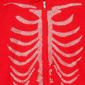 Sweat-shirts légers et respirants pour hommes, en coton mélangé, personnalisés, pour la saison hivernale, service OEM, sweat-shirts pour hommes avec strass - Product Image 6