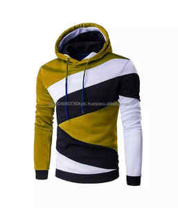 Pull à capuche coupe ajustée de meilleure qualité pour hommes Taille personnalisable Street Wear Design Made 400 Grammes Tissu polaire avec fermeture éclair - Product Image 3