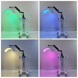 Máy chăm sóc da chuyên nghiệp mới với 7 màu kim loại, 2 máy chăm sóc da mặt, làm săn chắc da, 1 bộ thiết bị làm săn chắc - Product Image 5