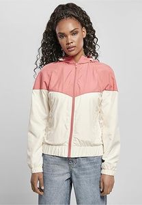Chaqueta cortavientos impermeable con capucha, informal, estilo urbano, con bloques de color, plegable, para viaje. - Product Image 6