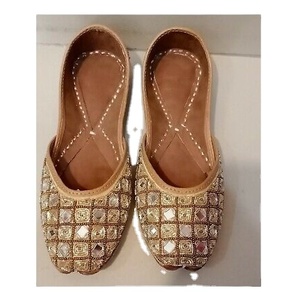 Multi Color Juti Shoes Punjabi Mojari Juti Khussa <b>Slipper</b> India Kussa Shoes Made in Pakistan - Product Image 6