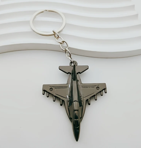 Llavero de Metal con Forma de Avión, Modelo de Aeronave, Regalo de Viaje para Amantes de la Aviación - Product Image 4