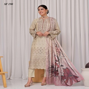 BIN HAMEED VOL NAIN TARA Embroidery Three Piece Punjabi Suits <b>Eid</b> Winter Heavy Party <b>Dresses</b> <b>Pakistani</b> Salwar Kameez Indian - Product Image 3