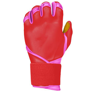 Guantes de bateo de béisbol personalizados, antideslizantes, de cuero duradero, para entrenamiento deportivo juvenil y adulto LBBG-0019 - Product Image 3