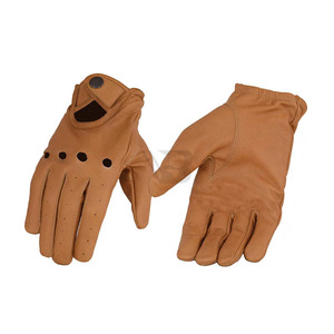 New 2026 Style Vintage Sports Driving Leather <b>Gloves</b>-<b>Touchscreen</b> & Breathable Four Seasons Use - Product Image 2