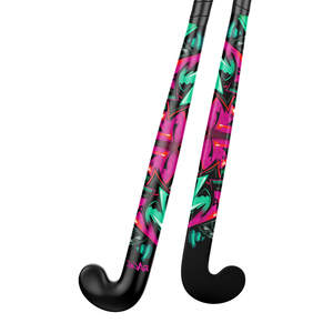 Palo de hockey de madera de morera premium, tacto suave, equipo de equipo, palo de hockey de fibra de vidrio de alta tensión, eje flexible, set de partido - Product Image 5