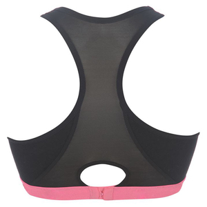 Sujetador deportivo personalizado de algodón negro 2026 para mujer al por mayor, ropa deportiva femenina de cintura alta, transpirable, soporte medio - Product Image 2