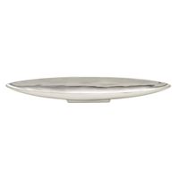 Plateau de service ovale en aluminium de haute qualité, embossé, taille personnalisée, design classique, pour la maison, l'hôtel et le restaurant