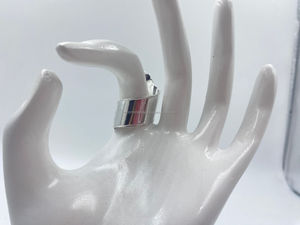 Elegante plata de calidad superior de piedras preciosas mujeres intrincado detallado perla bisel boda ocasiones religiosas mejor precio - Product Image 2