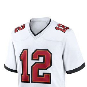 Options de couleurs personnalisées pour les équipes, vêtements de sport de haute qualité, nouveaux maillots de football et de football américain pour la saison en cours avec logo personnalisé, 100% polyester - Product Image 6