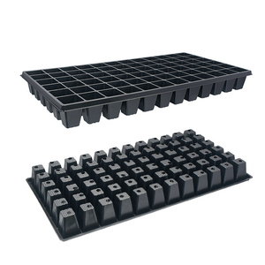 Macetas de vivero de 72 orificios, bandeja de inicio de semillas, bandejas de cultivo de plantas fáciles, vivero de - Product Image 1