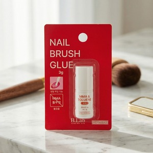 กาวติดเล็บปลอม [K-ESSENTIALS] แบบแปรง 3 กรัม สำหรับมืออาชีพ ติดเร็ว ทนนาน - Product Image 1
