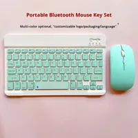 Interface USB pour jeux, ensemble clavier et souris Bluetooth, charge sans fil pour téléphones mobiles Apple, tablettes, universel pour Macaron