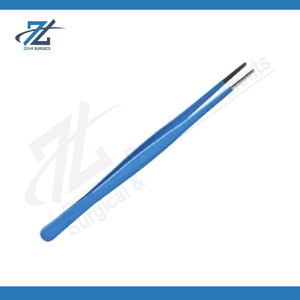 Pinces chirurgicales standard 21 cm en acier inoxydable à mâchoires droites dentelées, réutilisables, fabriquées au Pakistan - Product Image 2