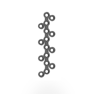 Ensemble de micro-plaques maxillo-faciales personnalisées réutilisables en acier inoxydable de qualité allemande, implants orthopédiques en forme de DF, maxillo-faciaux - Product Image 3