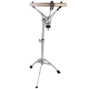 Supporto per Rullante Cromato Argento a Treppiede per Strumenti Musicali - Product Image 4