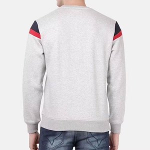 Men's Crew Neck Sweatshirt New Design Autumn Winter Plain Men's Sweatshirts Loose Fashion Pullover Plush Embroidered OEM - Product Image 6