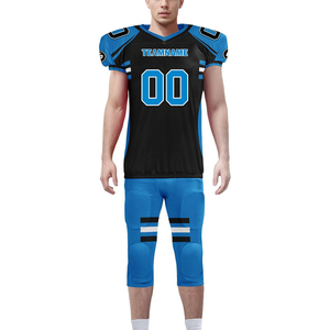 Maillot de football américain personnalisé de haute qualité, respirant, uniforme adulte, tissu 100% polyester, personnalisation de la marque, pas cher - Product Image 4