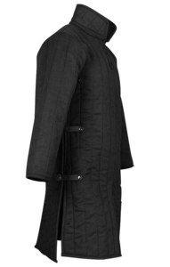 เสื้อกั๊กแกมเบสันยุคกลางแบบยาว  เสื้อแจ็คเก็ตบุหนา  ผ้าฝ้าย  อาเคตัน  ชุดเกราะอัศวิน - Product Image 5