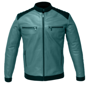 Chaqueta Bomber de Cuero Genuino para Hombre, Estilo Clásico Casual de Invierno, Chaqueta de Motociclista con Cierre - Product Image 5