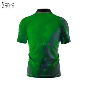 Camisetas Polo Personalizadas con Cierre / Camisetas Polo de Bolos con Impresión por Sublimación, Diseño Personalizado al por Mayor - Product Image 6