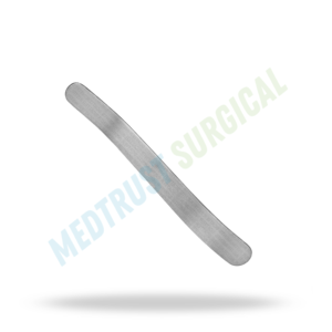 Depresor Lingual Buchwald de 18 cm, Instrumento Quirúrgico ORL para Examen de Lengua - Product Image 4