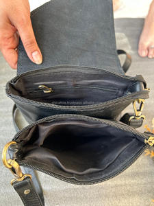 Bolsos de mano con estilo de cuero auténtico de grano completo hechos a mano, bolsos de lujo Unisex, gran oferta para uso de mujeres - Product Image 6