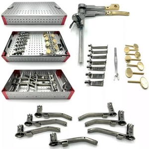 Juego de laparotomía manual Casper Micro Lumber de acero inoxidable con caja - Product Image 5