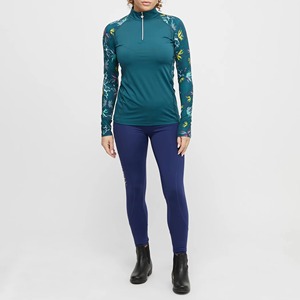 Chemise de base respirante à manches longues pour l'équitation, fabriquée sur mesure par une usine OEM pour femmes - Product Image 2