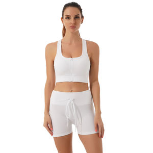 Ropa Deportiva Ecológica Personalizada para Verano, Ropa Deportiva de Spandex para Fitness, Ropa Deportiva para Mujer, Conjunto de 2 Piezas para Yoga, Pilates y Gimnasio - Product Image 3