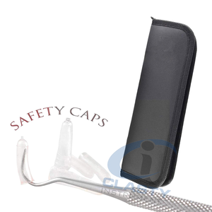 Kit d'outils de nettoyage buccal dentaire portable en acier inoxydable, certifié CE Classe I, détartreur manuel pour le nettoyage des dents destiné aux dentistes - Product Image 5
