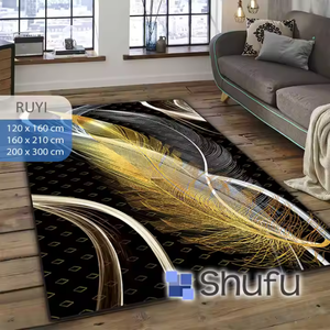 พรม Shufu เป็นมิตรต่อสิ่งแวดล้อมพร้อมดีไซน์มินิมอลและกันลื่นสำหรับใช้ในบ้าน - Product Image 6