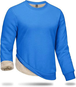 Sweat-shirt d'hiver pour homme en coton 100 %, coupe ample, polaire respirant, imprimé personnalisé, tricoté, coupe régulière, fitness – Grande Vente - Product Image 6